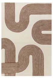 The Rug Shop UK Wool Modern Cream Easy to clean Area Rug - Size: 160 cm x 230 cm - thumbnail 1
