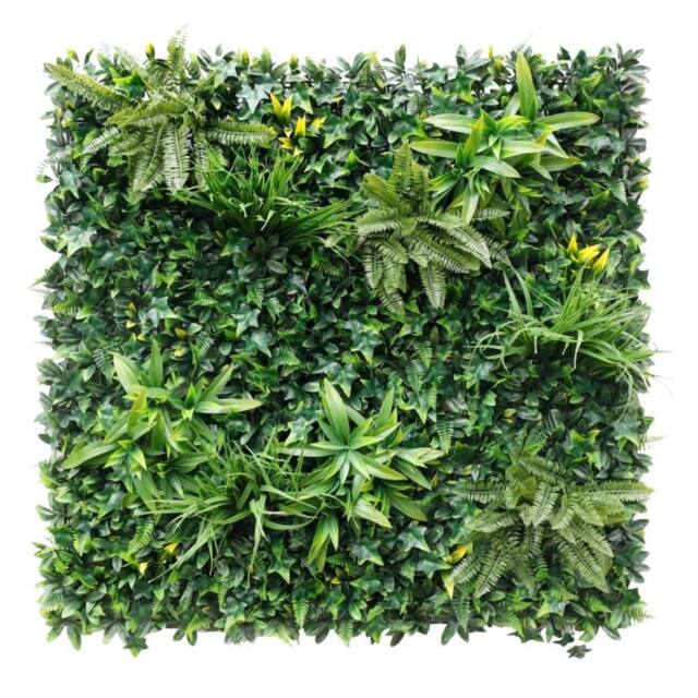 Ark Mat Greenwheat Artificial Plant Wall Panel 1x1m - Indoor & Outdoor in Green - image 1