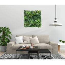 Ark Mat Greenwheat Artificial Plant Wall Panel 1x1m - Indoor & Outdoor in Green - thumbnail 8