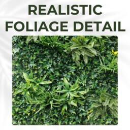 Ark Mat Greenwheat Artificial Plant Wall Panel 1x1m - Indoor & Outdoor in Green - thumbnail 5