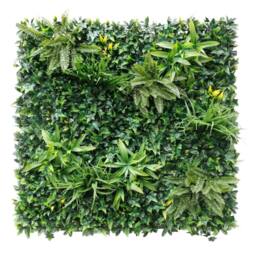 Ark Mat Greenwheat Artificial Plant Wall Panel 1x1m - Indoor & Outdoor in Green - thumbnail 1