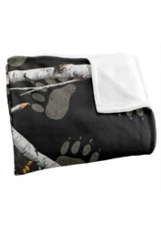 JQ Licensing Bs-Jp Black Bears Silky Touch Super Soft Throw Blanket 152 X 127 cm in White - thumbnail 3