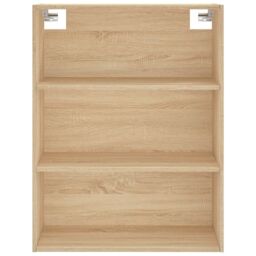 Berkfield Home Highboard Sonoma Oak 69.5x34x180 cm Engineered Wood in Brown - thumbnail 6
