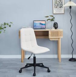 Nordlys Adjustable Ergonomic Office Chair in Beige - thumbnail 3