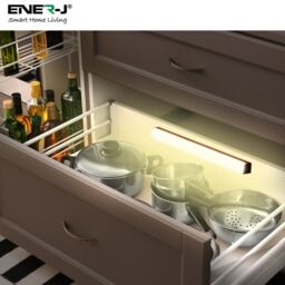 ENER-J Rechargeable Sensor Cabinet Lights, Size:150*18.5*17mm, Infrared + Light Sensor, 2W, 10 LEDs, 280 mAh battery capcity. (Pack of 2 pcs) - thumbnail 3
