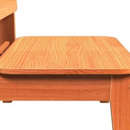 Berkfield Home Garden Chairs 2 pcs Wax Brown 60x52.5x72 cm Solid Wood Pine - thumbnail 7