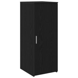Berkfield Home Reception Desk Black Oak 180x50x103.5 cm Engineered Wood - thumbnail 9