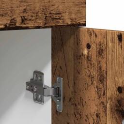 Berkfield Home Durable Drawer Bottom Cabinet Old Wood 30x46x81.5 cm Engineered Wood in Brown - thumbnail 9