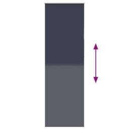 Berkfield Home Roller Blind Blackout Marine 85x230 cm Fabric Width 80.7 cm Polyester in Blue - thumbnail 5