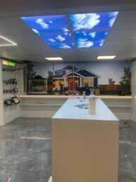 ENER-J 6 Pack LED Sky Panels 60x60cm 3D Cloud Cool White - Size: 25 cm diameter x 19 cm high - thumbnail 4