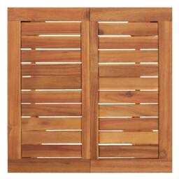 Berkfield Home Beautiful Garden Bar Table 60x60x105 cm Solid Wood Acacia in Brown - Size: 60 x 60 x 105 cm - thumbnail 5