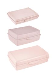 Keeeper Set Of 9 Clip Lock Fresh Food Container - Blue/Pink/Green - thumbnail 4
