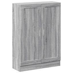 Berkfield Home Book Cabinet Grey Sonoma 82.5x30.5x115 cm Engineered Wood - thumbnail 2