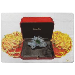 Benjamin Tate Design A Special Present For Her Rug in Natural - Size: Large - thumbnail 1