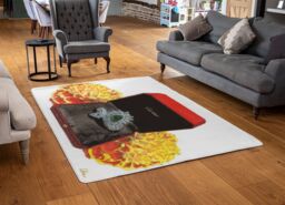 Benjamin Tate Design A Special Present For Her Rug in Natural - Size: Large - thumbnail 2