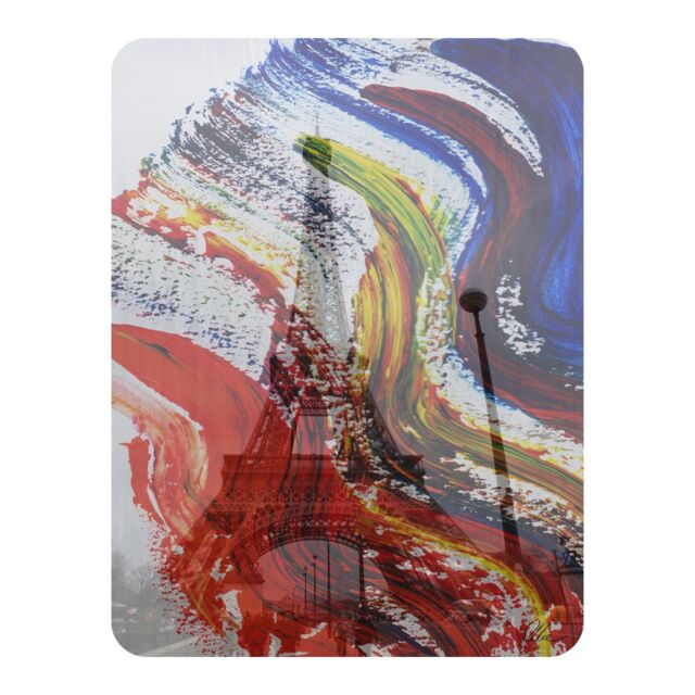Benjamin Tate Design Paris In Paint Blanket in Natural - Size: 120 cm x 150 cm - image 1