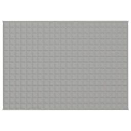 Berkfield Home Weighted Blanket Grey 155x220 cm 11 kg Fabric - thumbnail 3