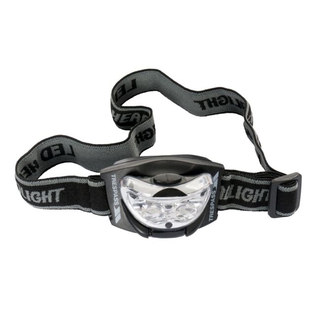 Trespass Guidance 3 LED Headtorch in Black - image 1