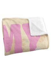 "Hasbro Peppa Pig Mummy Pig Pregnant Era Silky Touch Blanket 50"" x 60"" in White" - thumbnail 3