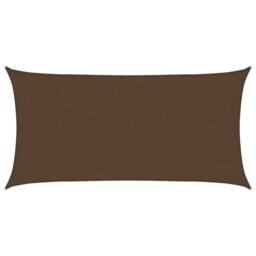 Berkfield Home Sunshade Sail 160 g/m¬≤ Brown 4x7 m HDPE - thumbnail 2