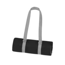James and Nicholson Plain Picnic Blanket in Black - thumbnail 2