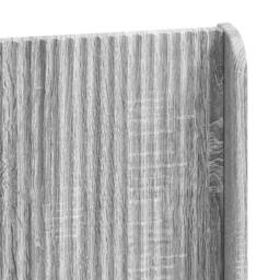 Berkfield Home Bed Frame with Storage & Headboard Grey Sonoma 150 x 200 cm - thumbnail 8