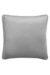 Laurence Llewelyn-Bowen 'Montrose' Luxury Filled Plain Velvet Cushion in Silver - Size: 43 cm x 43 cm - thumbnail 2