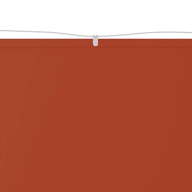 Berkfield Home Vertical Awning Terracotta 140x800 cm Oxford Fabric in Burnt Orange - image 1
