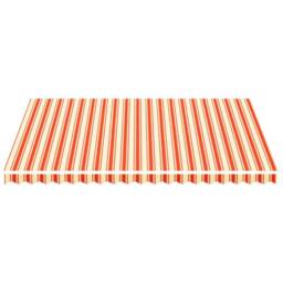 Berkfield Home Replacement Fabric for Awning Yellow & Orange 4.5x3.5 m - thumbnail 1