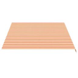 Berkfield Home Replacement Fabric for Awning Yellow & Orange 4.5x3.5 m - thumbnail 4