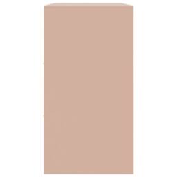 Berkfield Home Sideboard Pink 99x39x73 cm Steel - Size: 99 x 39 x 73 cm - thumbnail 8