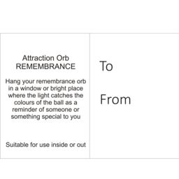 Sienna Glass Attraction Orb Remembrance in White - thumbnail 5