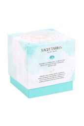 KDMD Sagittarius Ylang Ylang & Amber Gemstone Zodiac Candle in Teal - thumbnail 3