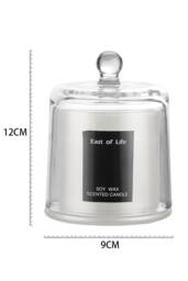 ExtraStar Luxury Scented Candle Pear Freesia Soy Wax Aromatherapy in White - thumbnail 7