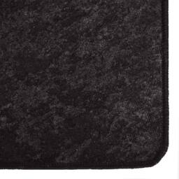 Berkfield Home Rug Washable 120x180 cm Anthracite Anti Slip in Black - Size: 100 cm diameter - thumbnail 6