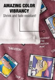 Nickelodeon Hey Arnold Yearbook Pattern Silky Touch Super Soft Throw Blanket 152 X 127 cm in White - thumbnail 4