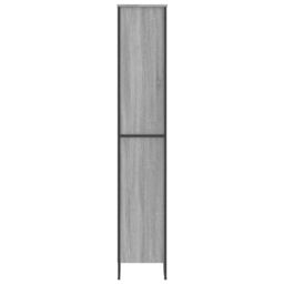 Berkfield Home Book Cabinet Grey Sonoma 80x31x169 cm Engineered wood - Size: 80 x 31 x 169 cm - thumbnail 5