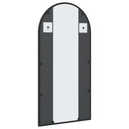 Berkfield Home Wall Mirror Black 40x80 cm Arch Iron - thumbnail 5