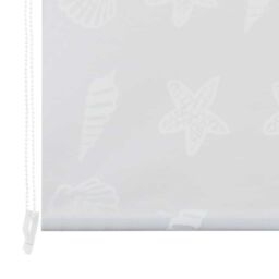 Berkfield Home Shower Roller Blind 140x240 cm Sea Star in Grey - thumbnail 5