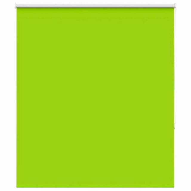 Berkfield Home Roller Blind Blackout Marine 135x210 cm Fabric Width 131.6 cm Pol… in Bright Green - image 1
