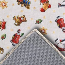THE RUGS Villeroy & Boch Toys Delight Rug - Thin, Non-Slip, Durable Design in Red - Size: 150 cm diameter - thumbnail 6
