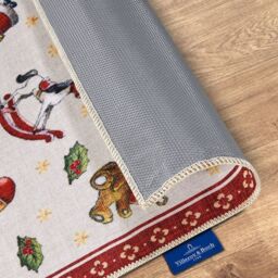 THE RUGS Villeroy & Boch Toys Delight Rug - Thin, Non-Slip, Durable Design in Red - Size: 150 cm diameter - thumbnail 7