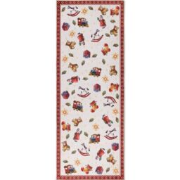 THE RUGS Villeroy & Boch Toys Delight Rug - Thin, Non-Slip, Durable Design in Red - Size: 150 cm diameter - thumbnail 2