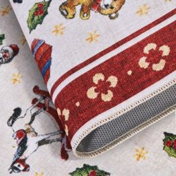THE RUGS Villeroy & Boch Toys Delight Rug - Thin, Non-Slip, Durable Design in Red - Size: 150 cm diameter - thumbnail 5
