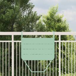 Berkfield Home Outdoor Hanging Table - Mint Green, 60 x 39 x 50 cm, Steel in Green - Size: 60 x 39 x 50 cm - thumbnail 4