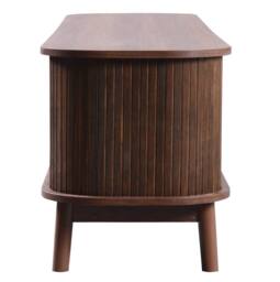 STILVORA TV Cabinet with Doors & Drawers, Natural in Walnut - thumbnail 9