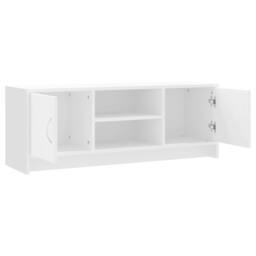 Berkfield Home TV Cabinet White 102x30x37.5 cm Engineered Wood - thumbnail 6