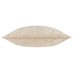 Paoletti Lustre Crushed Velvet Cushion in Light Beige - Size: 50 cm x 50 cm - thumbnail 3
