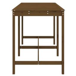Berkfield Home Garden Table Honey Brown 203.5x90x110 cm Solid Wood Pine - thumbnail 5
