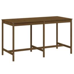Berkfield Home Garden Table Honey Brown 203.5x90x110 cm Solid Wood Pine